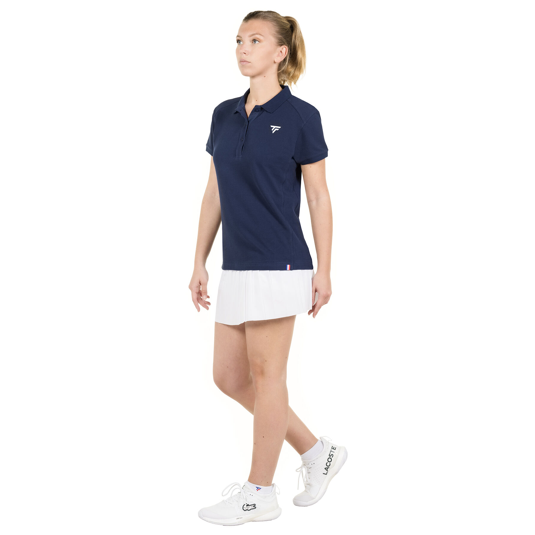 NAVY W. PIQUE POLO SHIRT Tecnifibre
